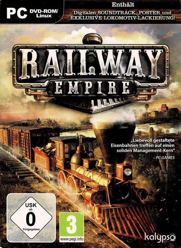 Railway Empire box art for Xbox One